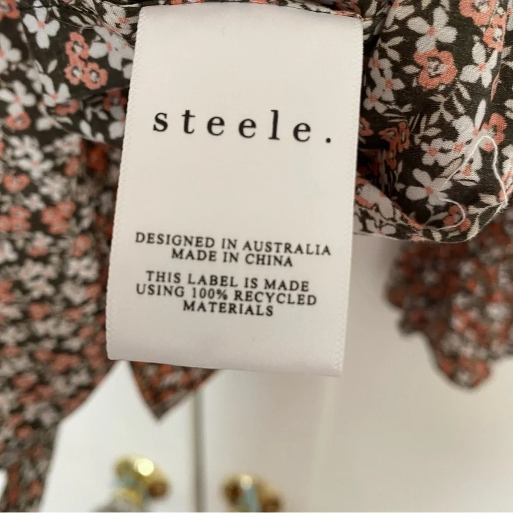 Steele floral long sleeve top - Picture 6 of 9